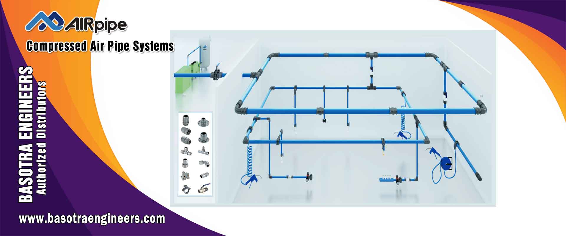 Airpipe Compressed Air Pipe Systems Distributor in Ludhiana Armstrong Steam System, Airpipe Compressed Air Pipe Systems Dealers Suppliers Punjab India